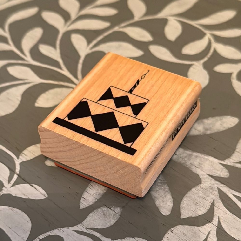 Cake Rubber Stamp by Penny Black